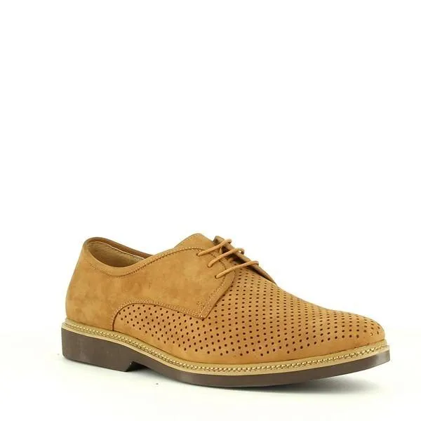 Enrico Santi HK-10548-8-A1 Tan Lace-Up Shoes
