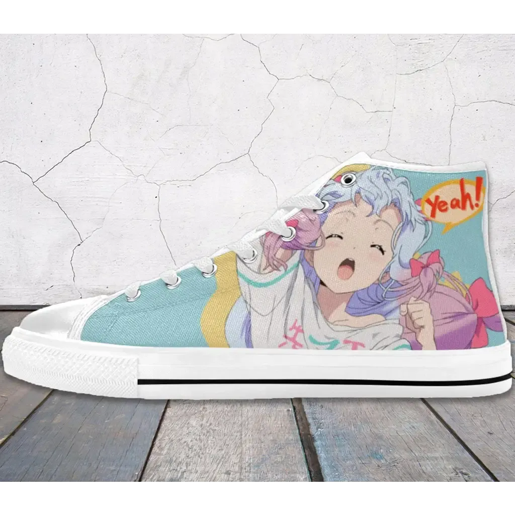 Eromanga Sensei Funny Cute Sagiri Shoes High Top Sneakers for Kids and Adults