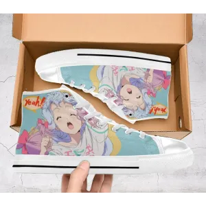 Eromanga Sensei Funny Cute Sagiri Shoes High Top Sneakers for Kids and Adults