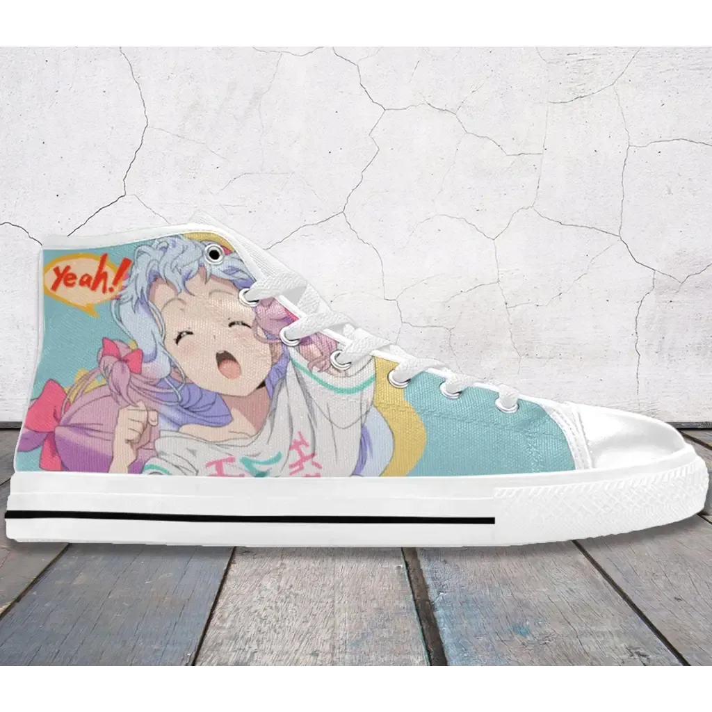 Eromanga Sensei Funny Cute Sagiri Shoes High Top Sneakers for Kids and Adults