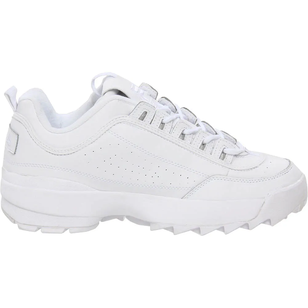 Fila Men's Disruptor II Embossed Logo Lace Up Sneakers