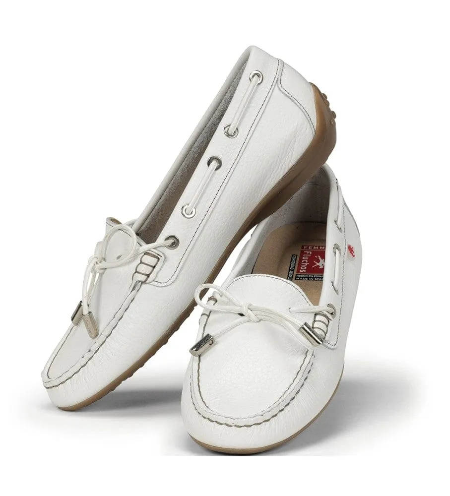 Fluchos Women's Bruni Loafers- Floter Blanco OG