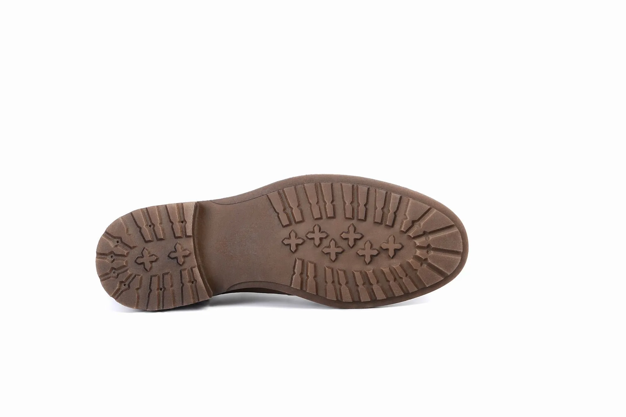 FOOT FEDERATION DERBY CAP-TOE MENS SHOE WALNUT