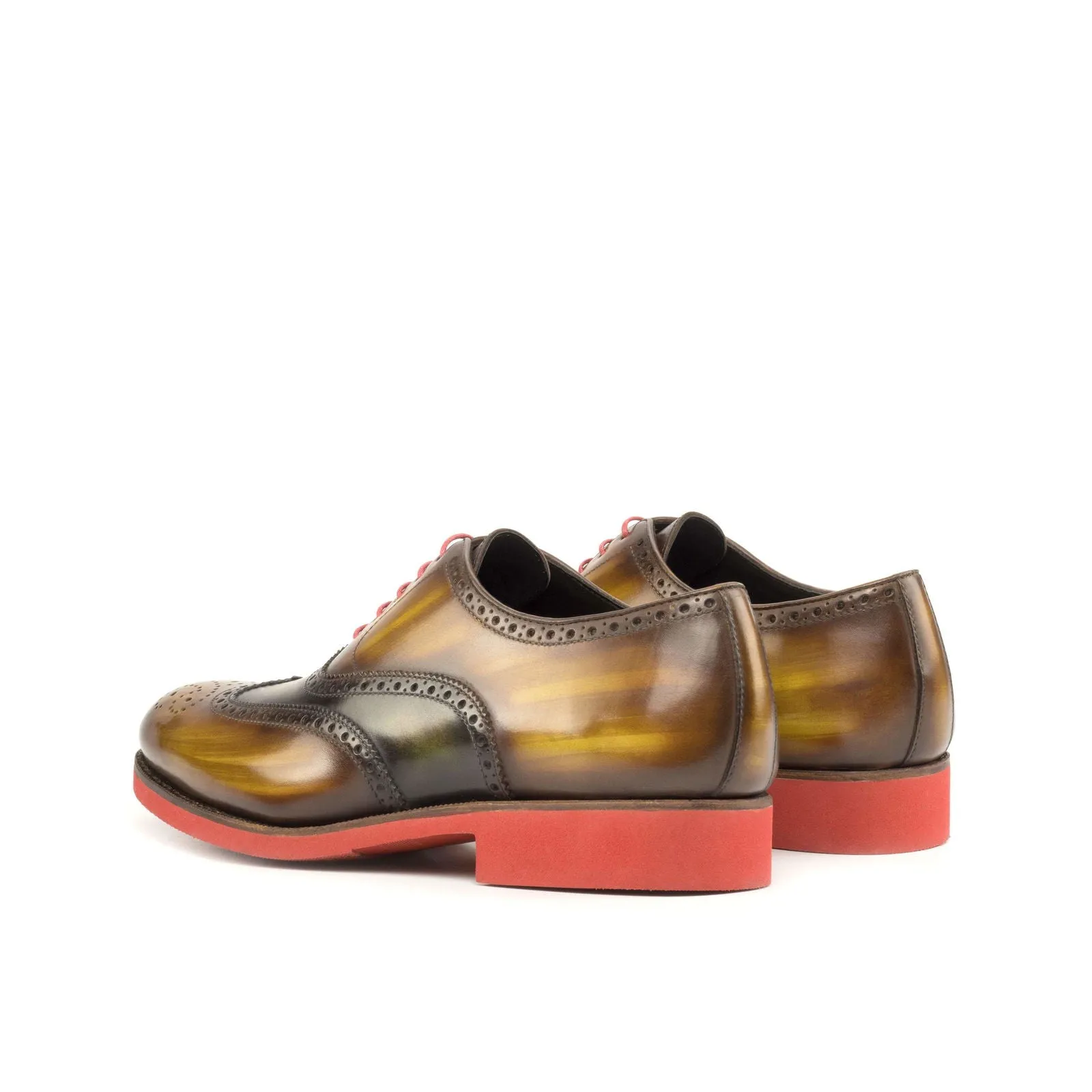 Full Brogue-Patina, Green, Brown-Wholesale