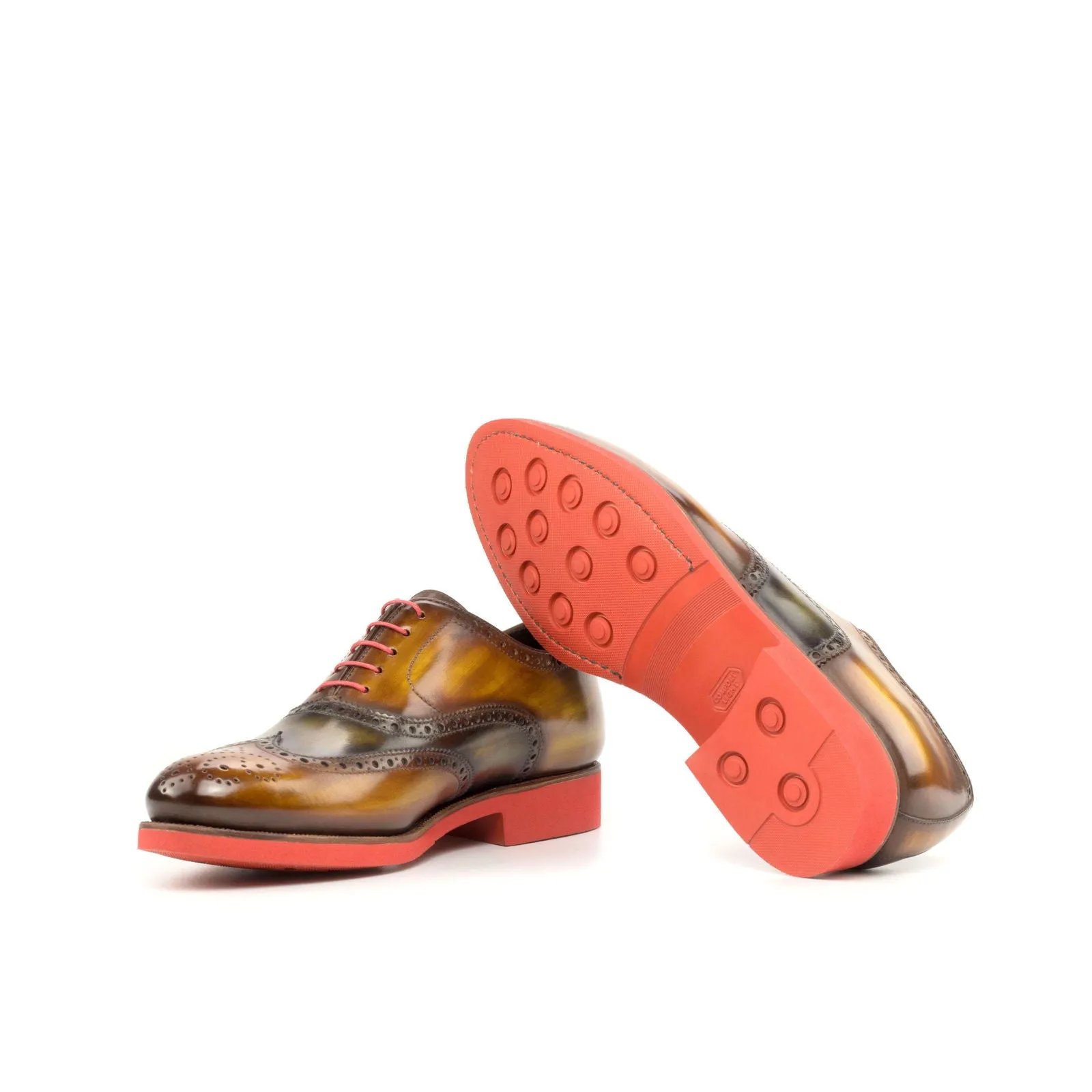 Full Brogue-Patina, Green, Brown-Wholesale