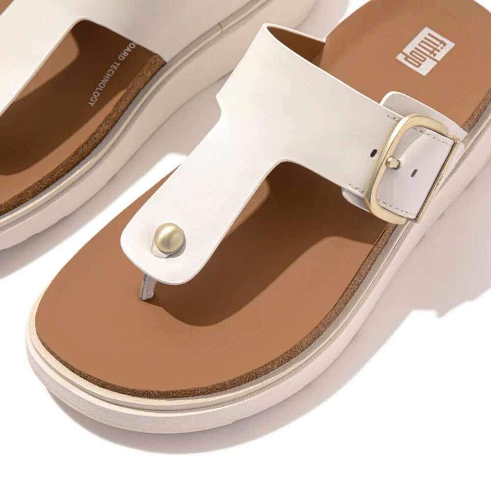 GEN-FF Buckle Leather Toe-Post Sandals