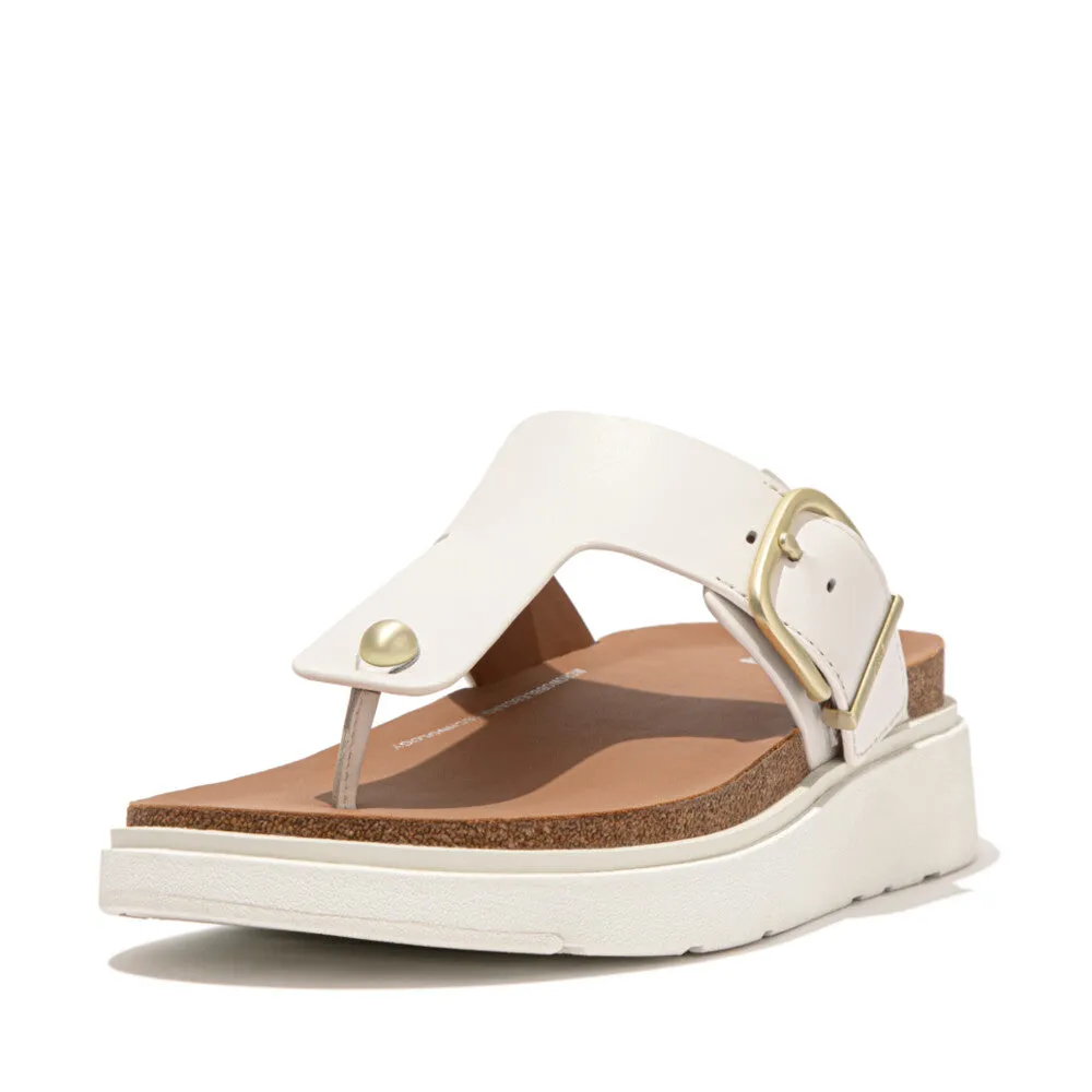 GEN-FF Buckle Leather Toe-Post Sandals