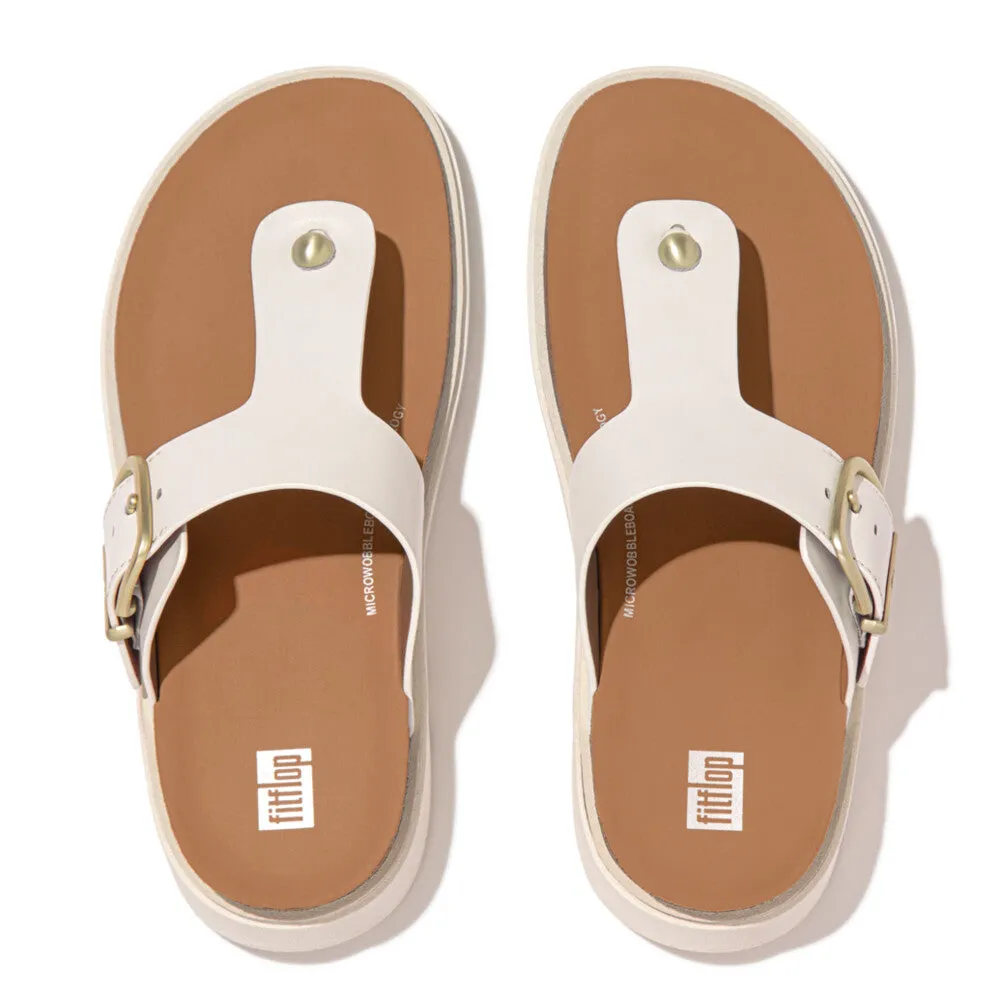 GEN-FF Buckle Leather Toe-Post Sandals