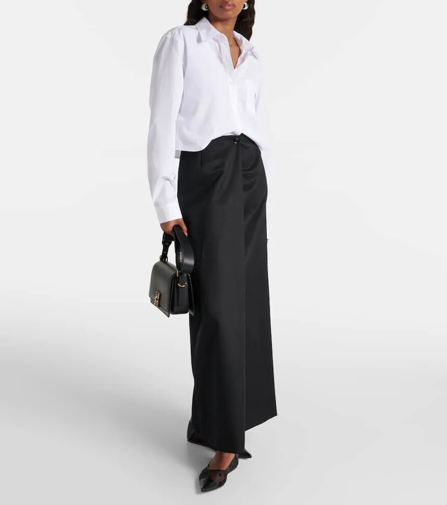 Givenchy 4G leather-trimmed mesh ballet flats