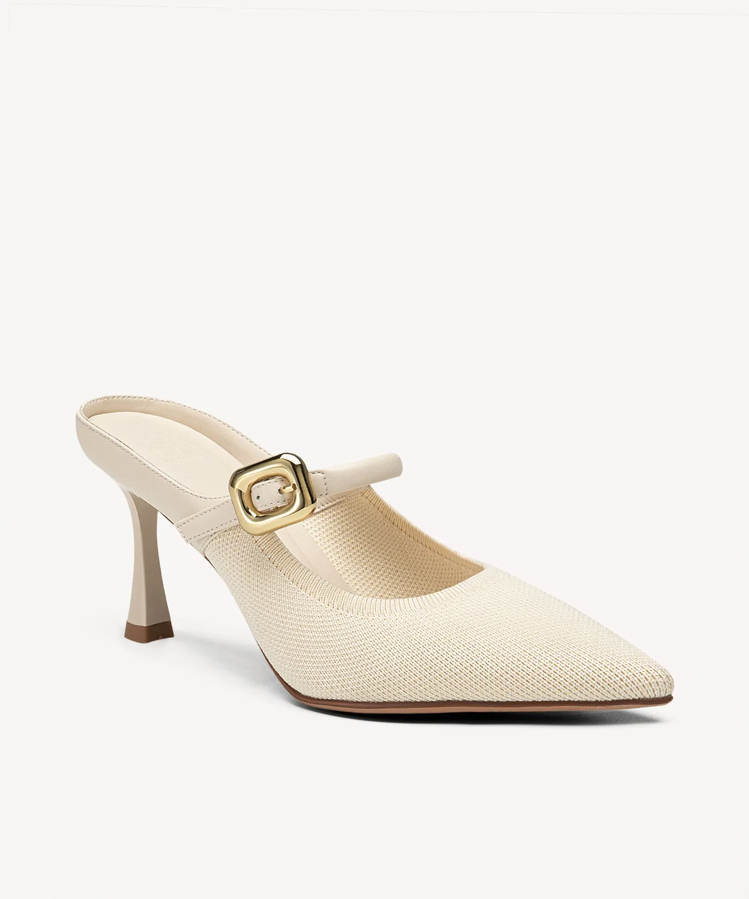 GraceLithe Pointed Toe Heeled Mules