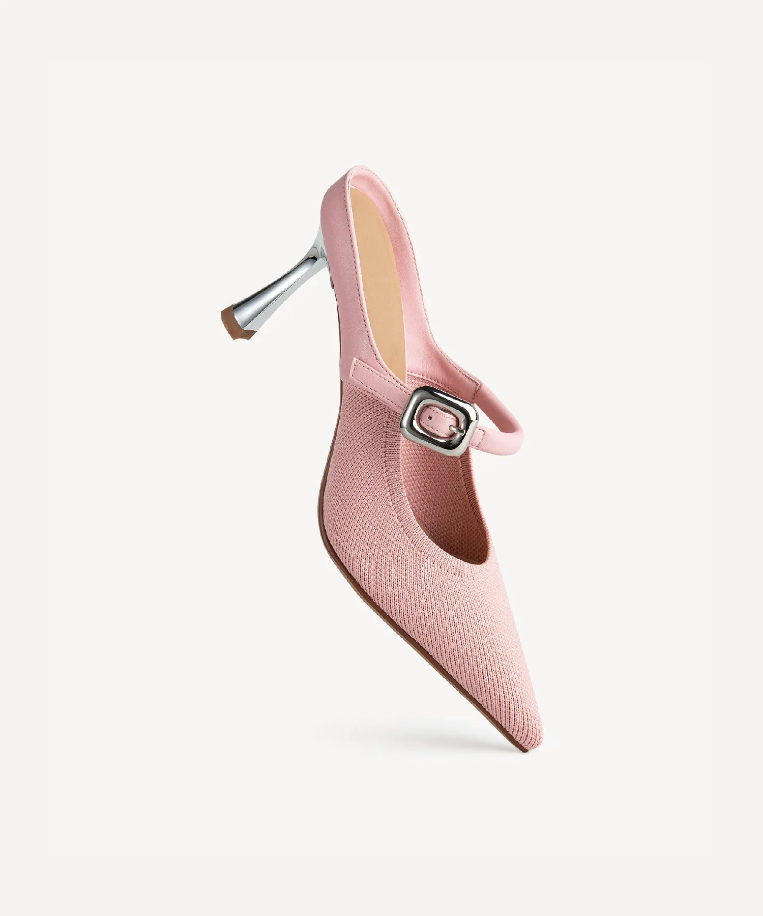 GraceLithe Pointed Toe Heeled Mules
