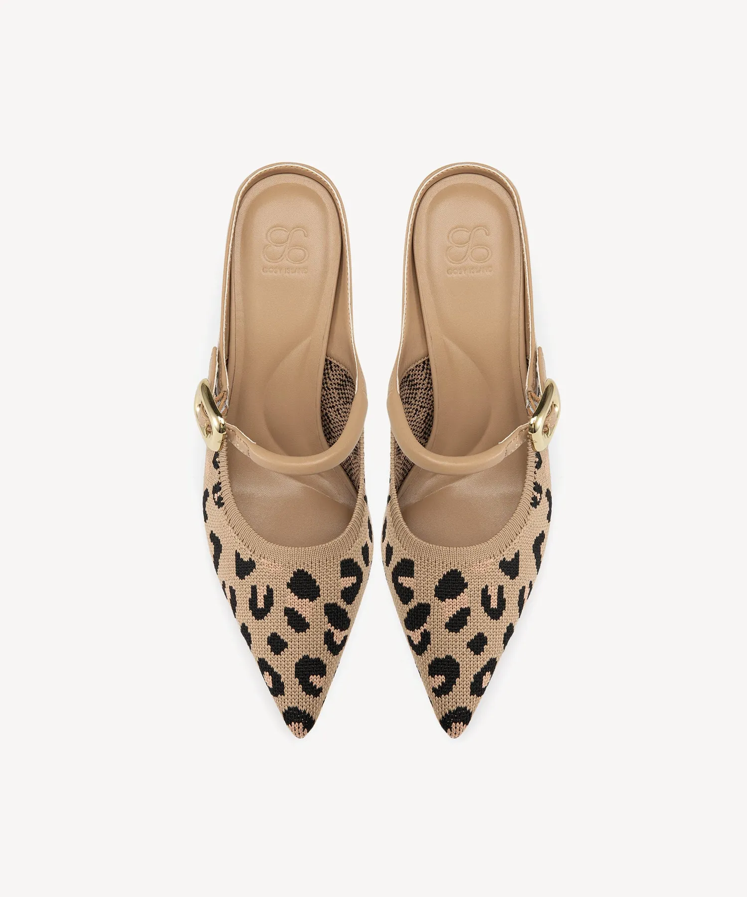 GraceLithe Pointed Toe Heeled Mules