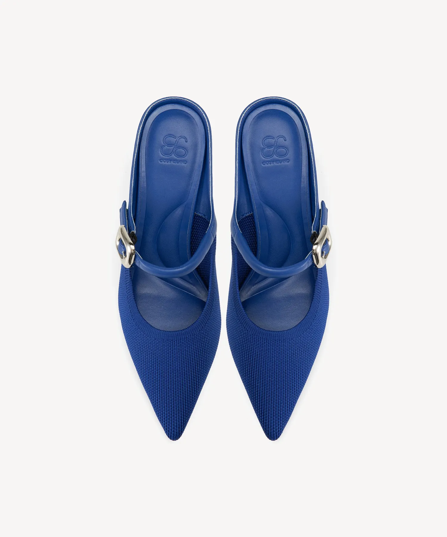 GraceLithe Pointed Toe Heeled Mules