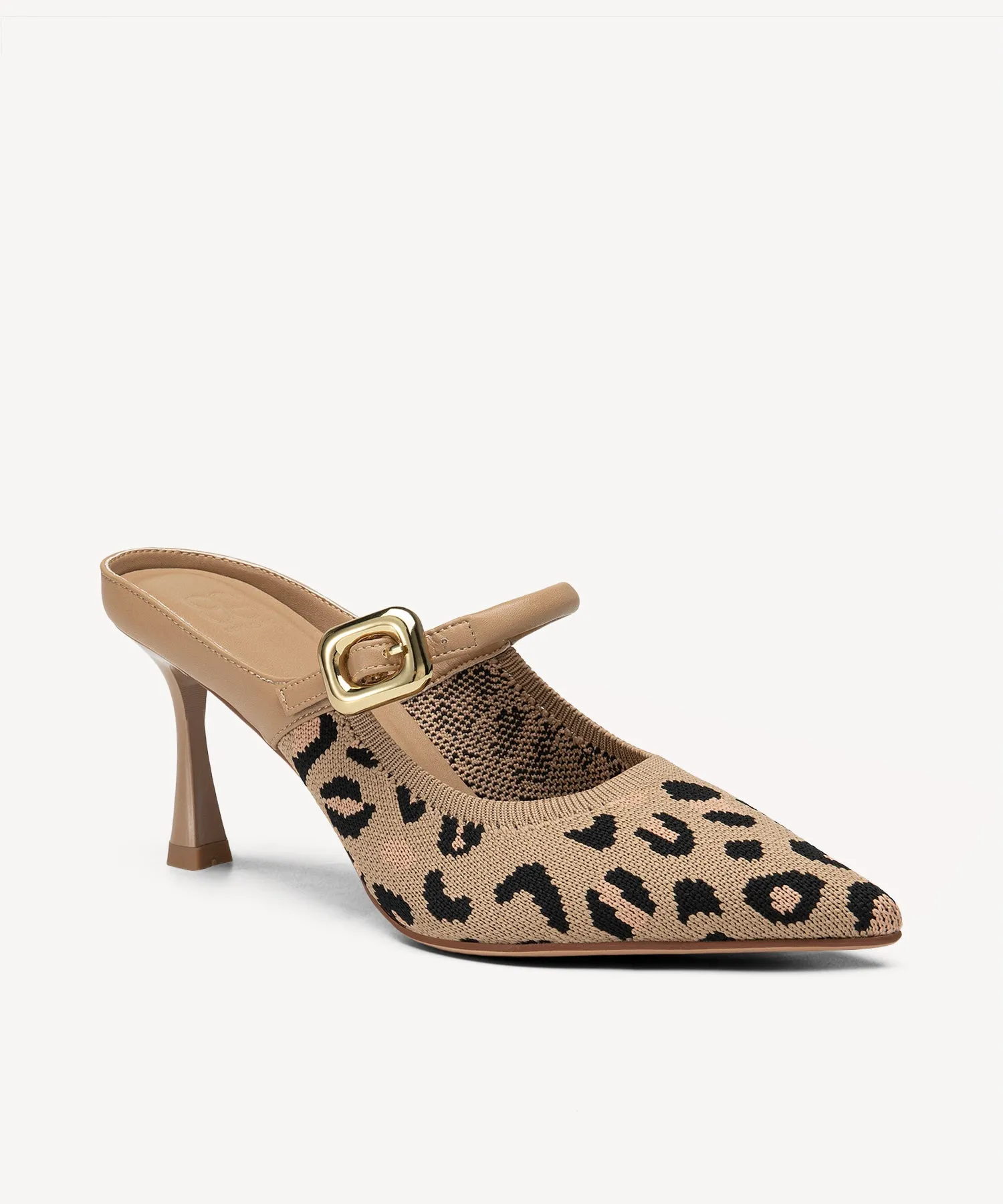 GraceLithe Pointed Toe Heeled Mules