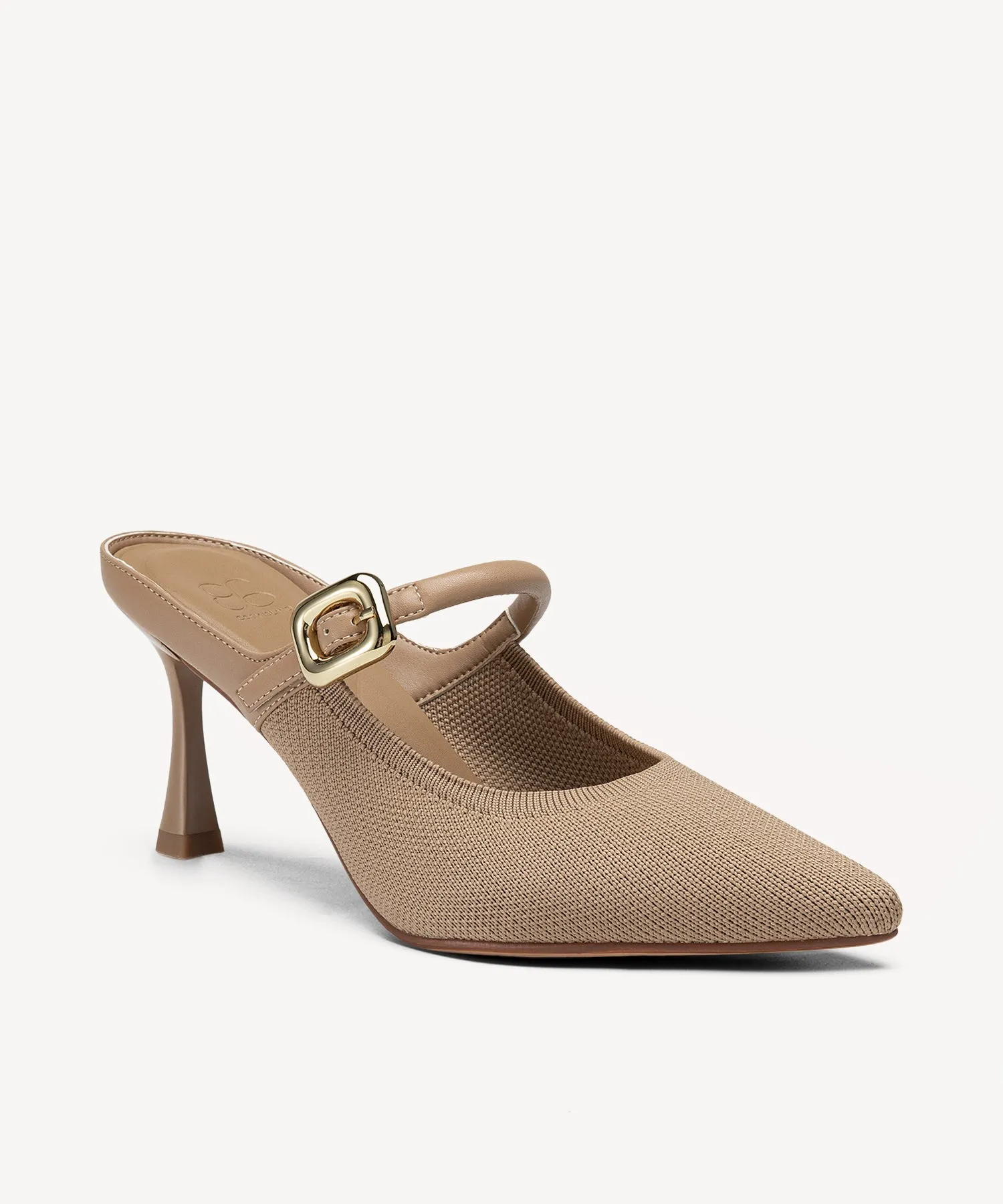 GraceLithe Pointed Toe Heeled Mules