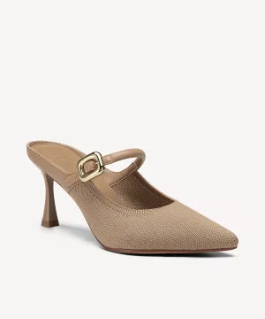 GraceLithe Pointed Toe Heeled Mules