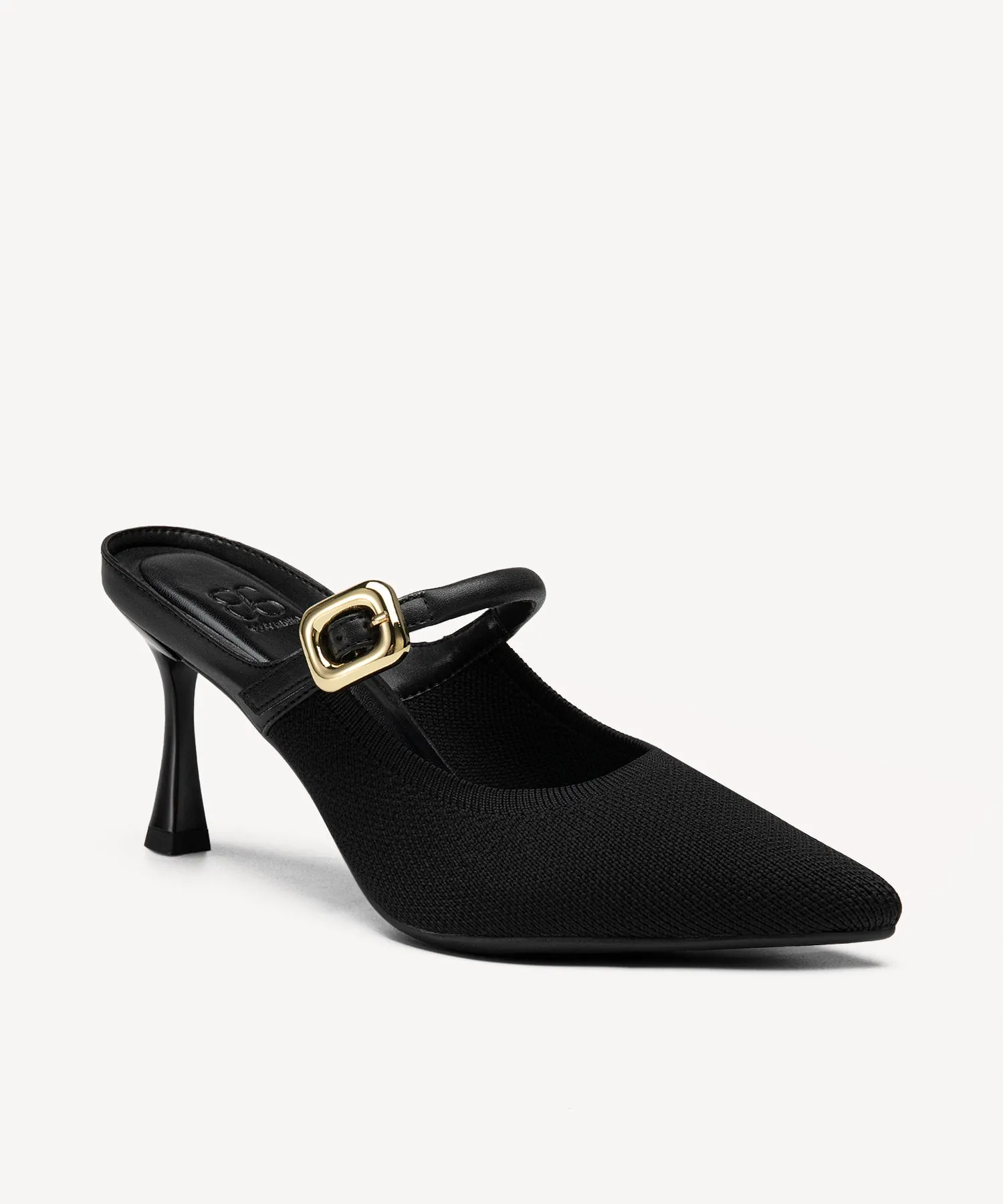 GraceLithe Pointed Toe Heeled Mules