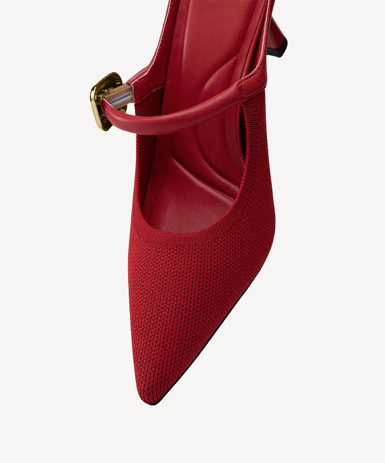 GraceLithe Pointed Toe Heeled Mules
