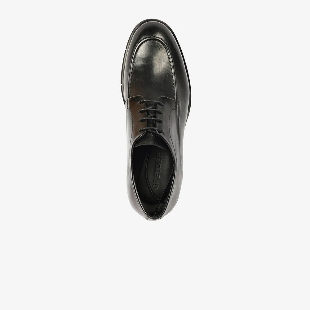 Greyder Men's Formal Leather Shoes In Black
