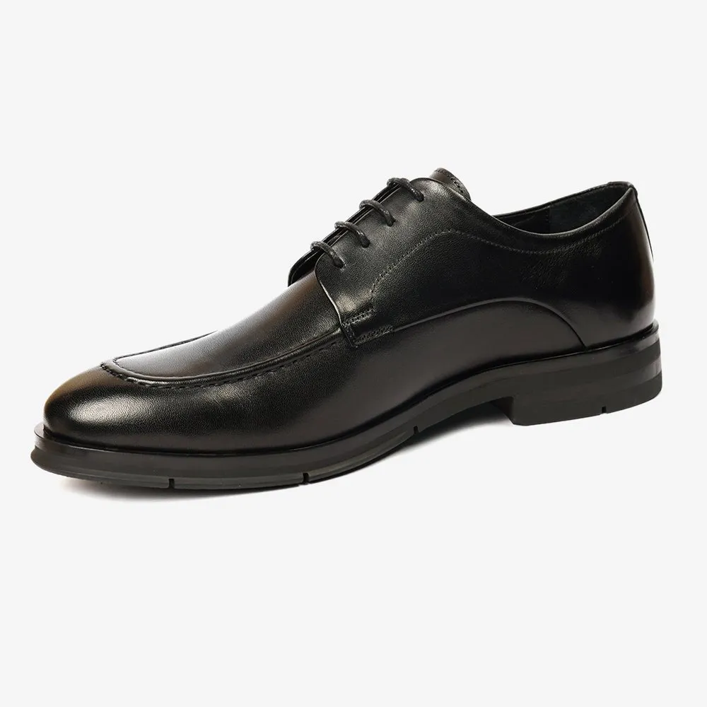 Greyder Men's Formal Leather Shoes In Black
