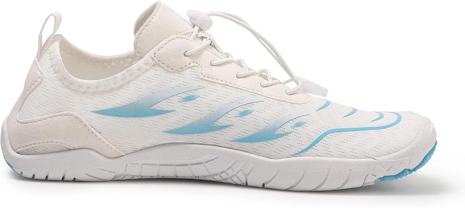 Grounded Footwear for Women Men Quick Dry Water Resistant Water Shoes,Wide Toe Box&Non-Slip Breathable Barefoot,Lightweight Adjustable Fitness Sports Footwear Outdoor Beach Surfing Training Barefoot