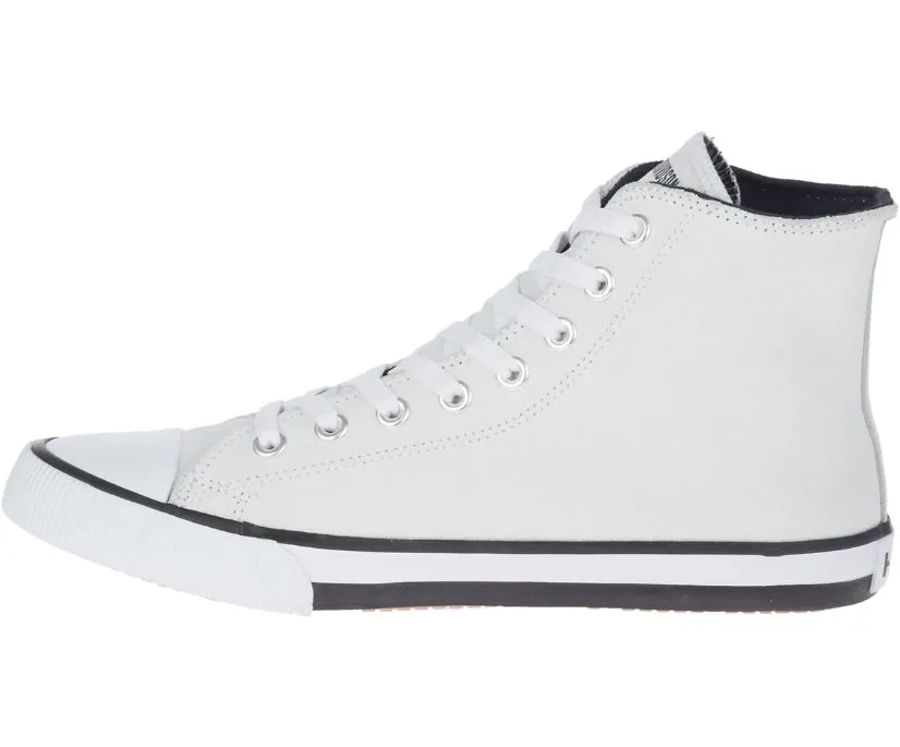 Harley-Davidson® Baxter White Leather Sneakers | D93679