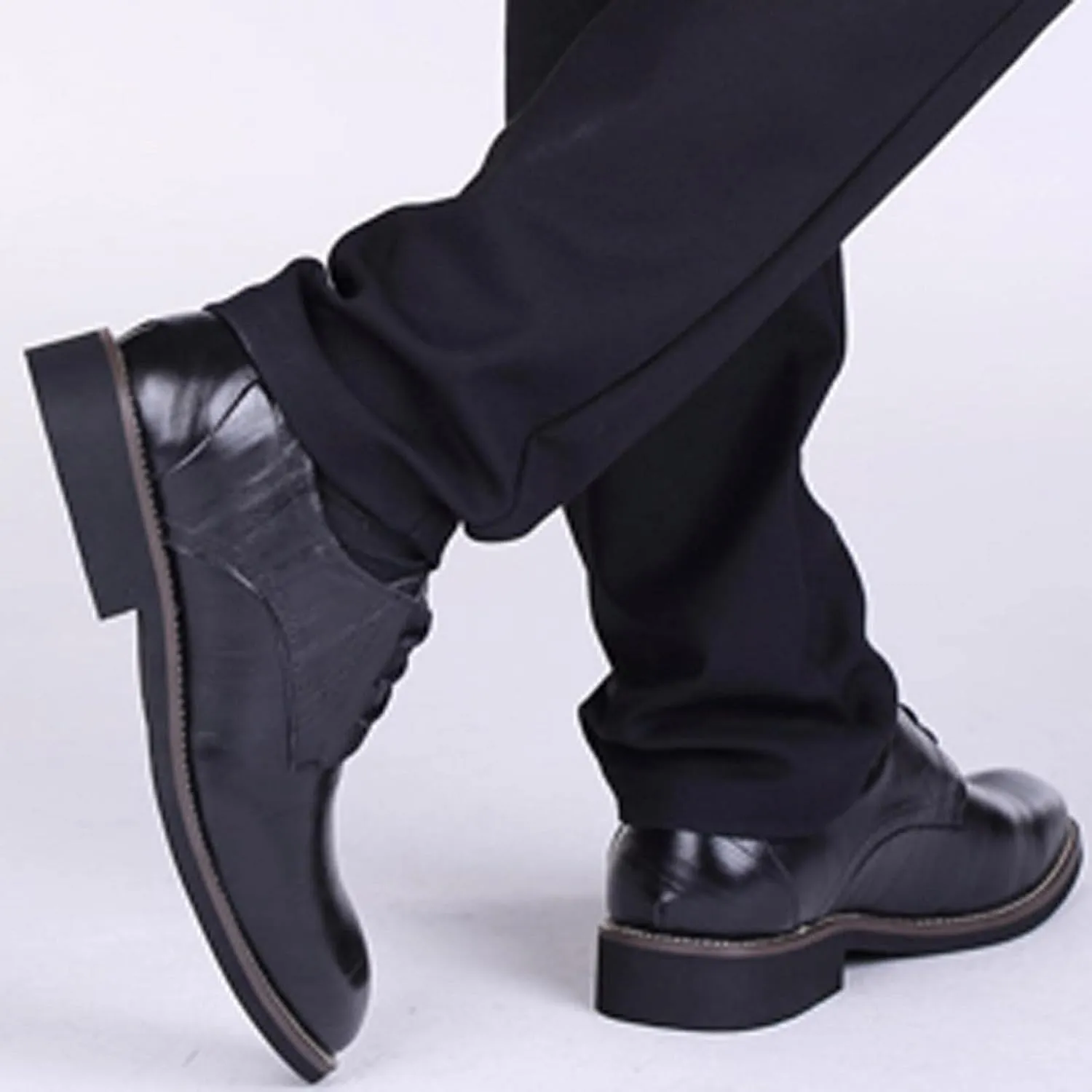 Hbeylia Formal Business Shoes for Men Fashion Leather Classic Lace up Dress Oxfords Shoes Closed Pointed Toe Oxford Dress Shoes Tuxedo Oxford Wingtip Modern Shoes For Men Business Office Work Wedding
