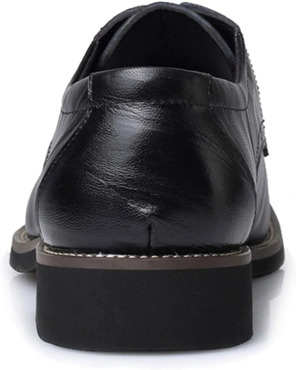 Hbeylia Formal Business Shoes for Men Fashion Leather Classic Lace up Dress Oxfords Shoes Closed Pointed Toe Oxford Dress Shoes Tuxedo Oxford Wingtip Modern Shoes For Men Business Office Work Wedding