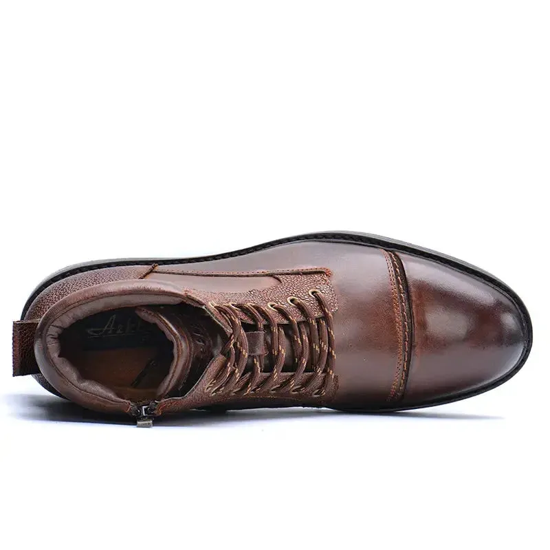 HEID - High Quality Leather High Top men's Boots