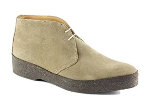 HI TOP Mens Dirty Buck Suede Chukka Boot Crepe Sole by Sanders