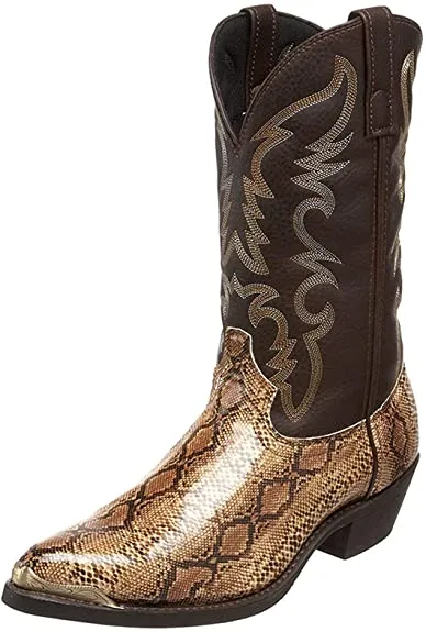High Quality Genuine Leather Embroidered Cowboy Boots