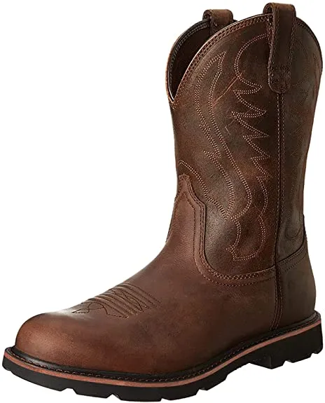 High Quality Genuine Leather Embroidered Cowboy Boots