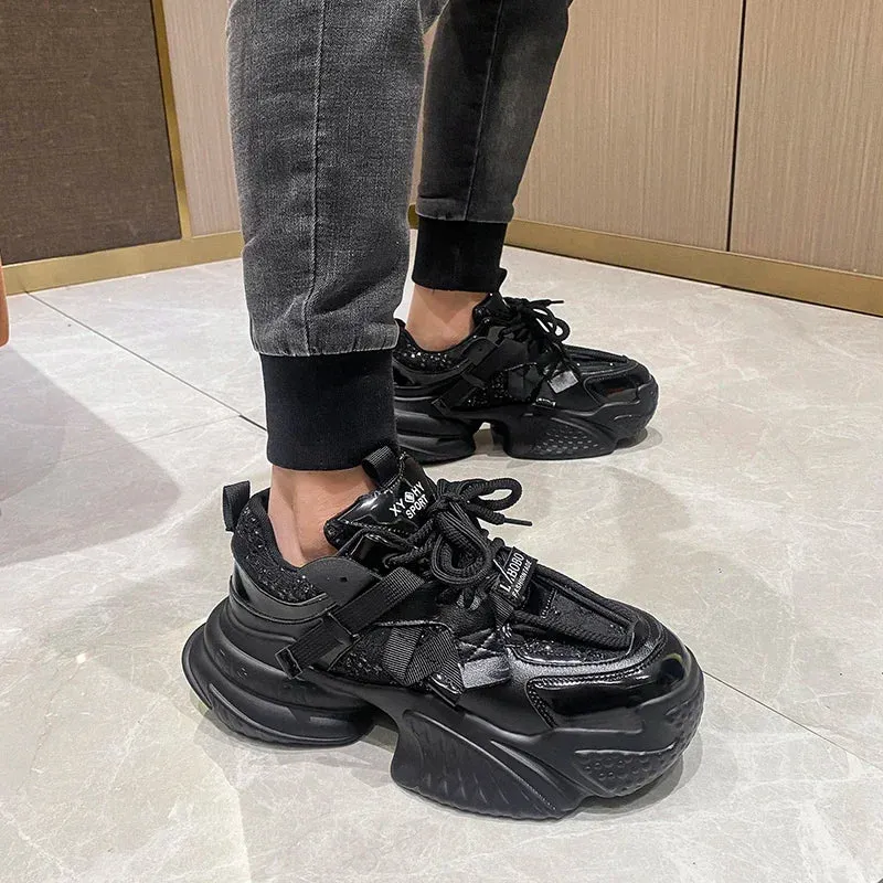 Hnzxzm Hight Quality Original Design 2024 S/A New Street Sport Style Height Increasing Shoes For Men's Women's Daily Couple Dress