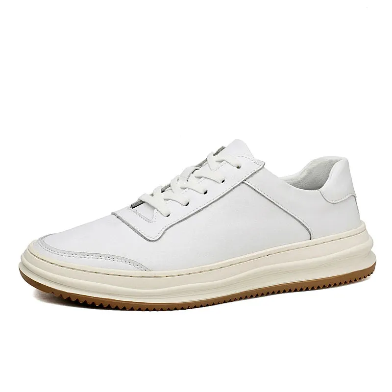 Hnzxzm Summer Hot Selling Breathable Men's Oxford Shoes Cowhide Height Increasing British Shoes Fashionable Simple Men's Leisure Shoes