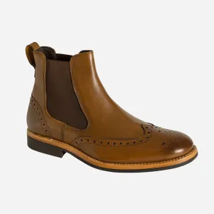 Hoggs of Fife Stanley Semi-Brogue Dealer Boots