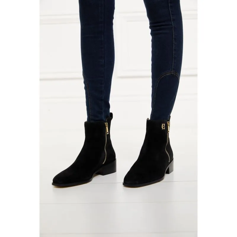 Holland Cooper Zip Chelsea Ladies Boot - Black