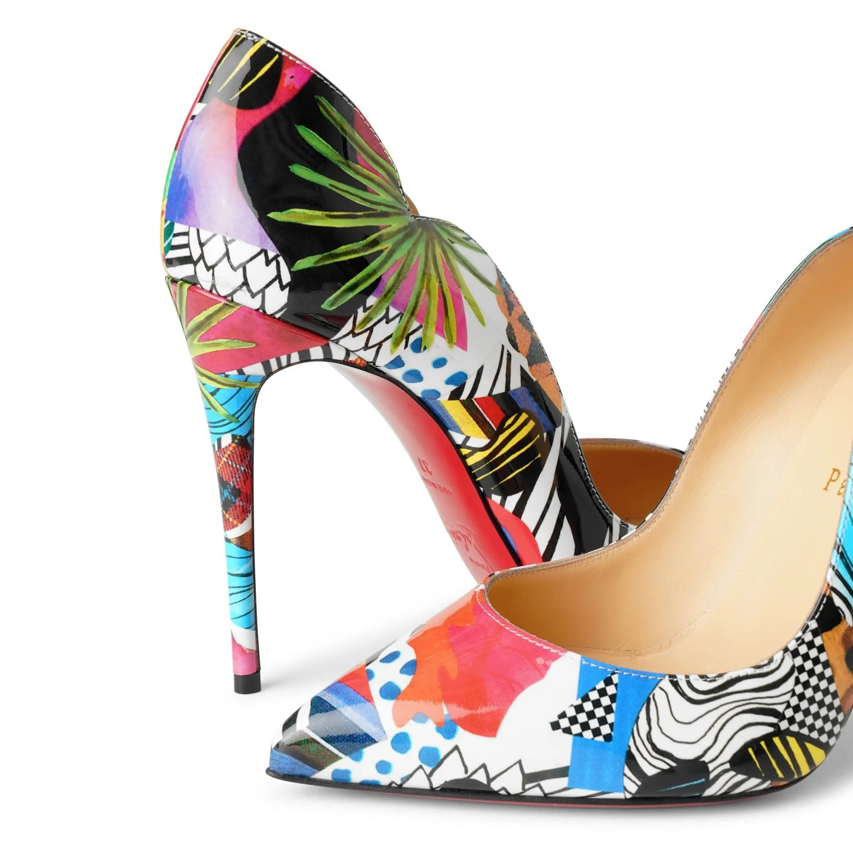 Hot Chick 100 patent sapeur pumps