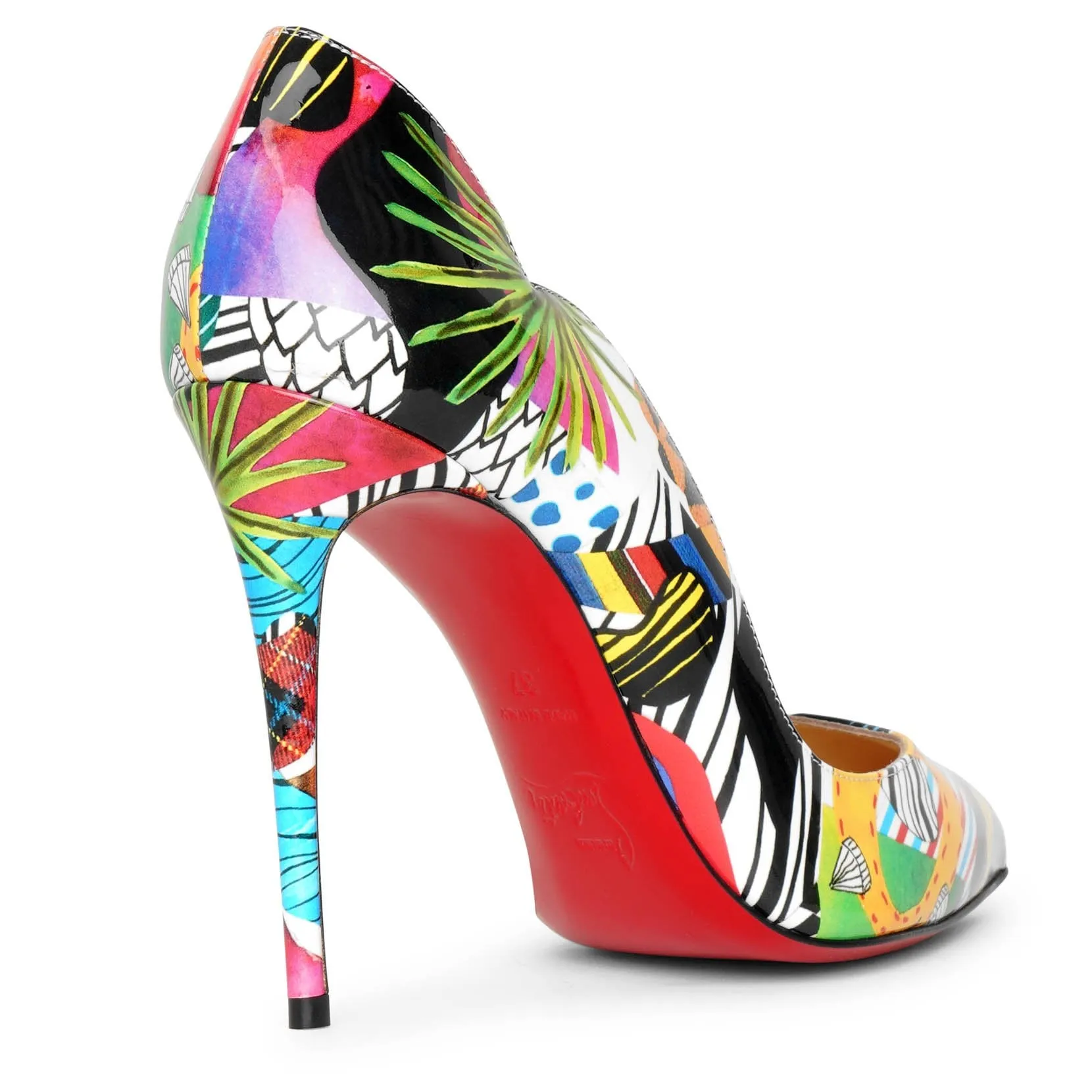 Hot Chick 100 patent sapeur pumps