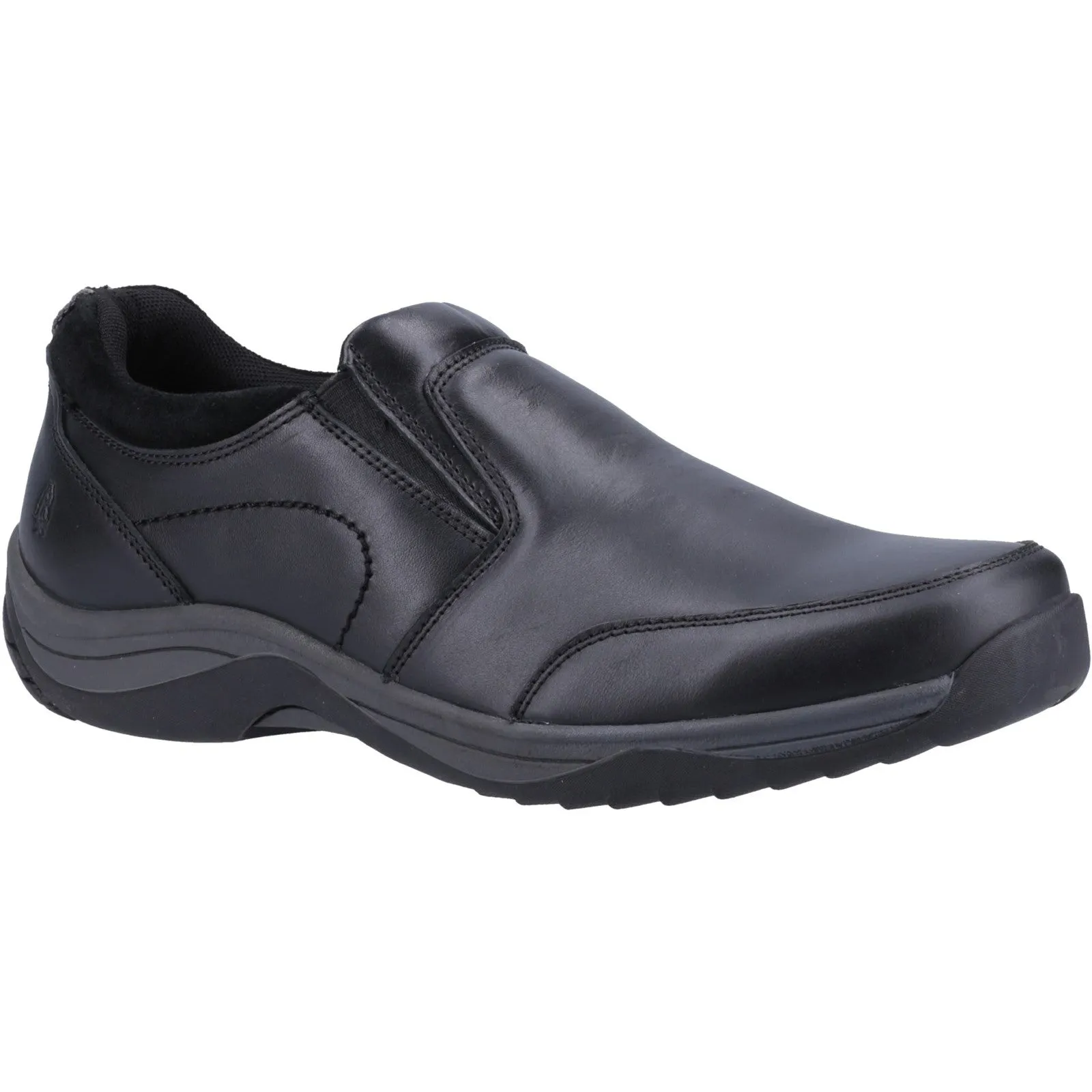Hush Puppies Donald Slip On Leather Shoes