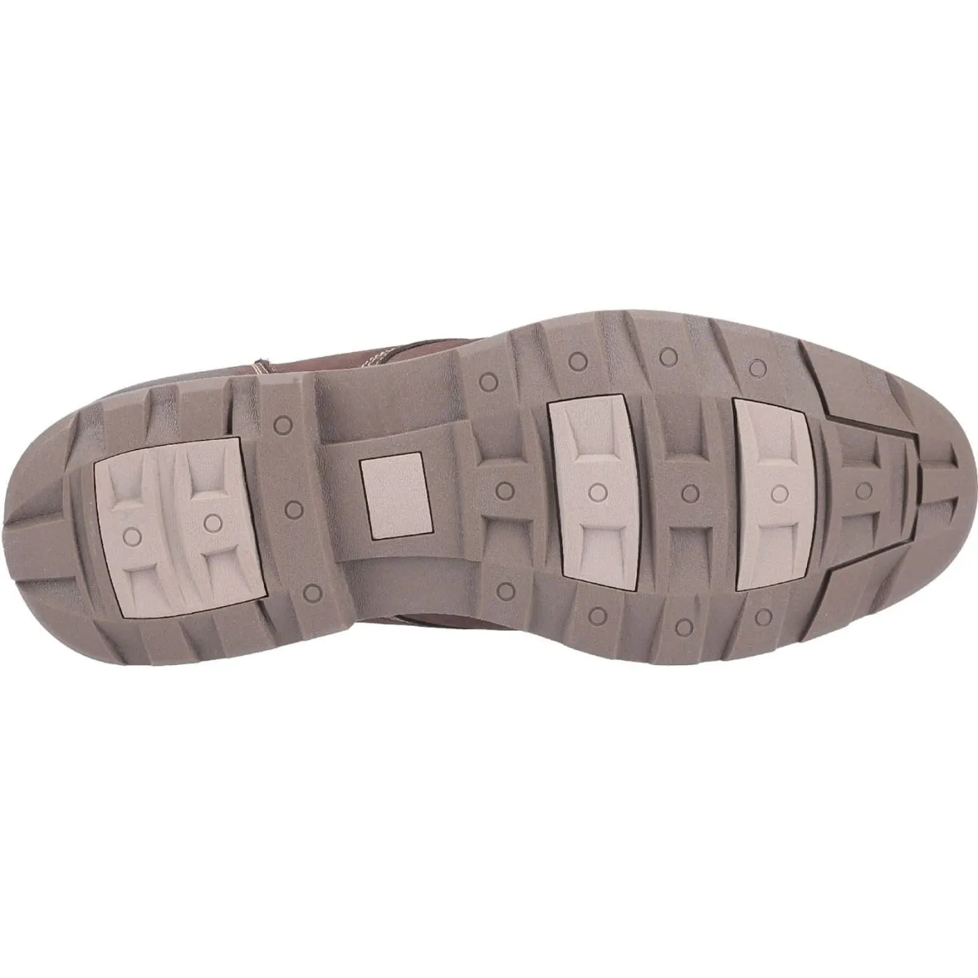 Hush Puppies Tyson Chukka Brown Mens Nubuck Leather Boots