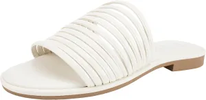 ITALIAN Shoemakers Monet Women's Sandal, banded low heel sandal for Women