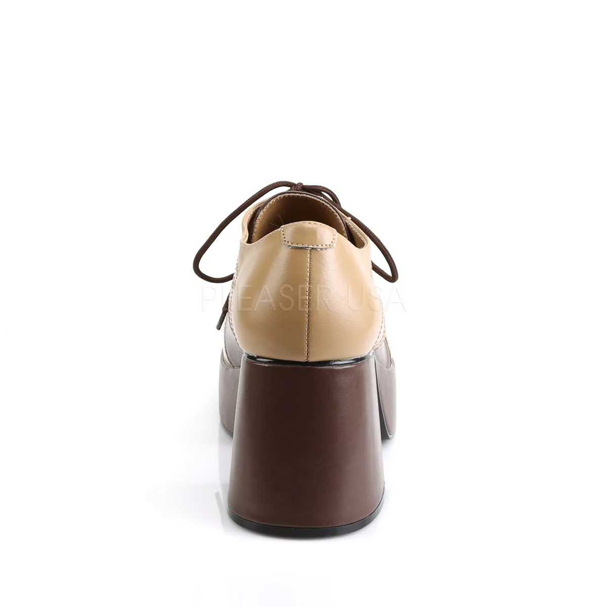 JAZZ-06 Tan PU Brown