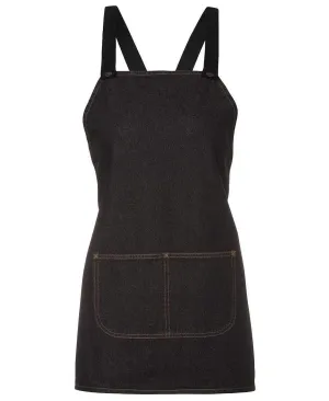 JB'S Cross-Back Bib Denim Apron (Without Strap) 5ACBB