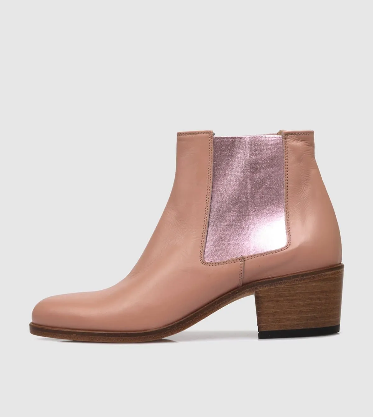 Jerry Basket Leather Boots by Beau Coops