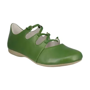 Josef Seibel Women's Fiona 04 Slip-On Leather Lace Up Shoes India Green