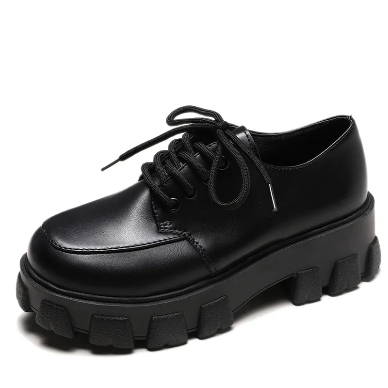 Joskaa Women Chunky Sneakers Hidden Heels Height Increasing Ladies Wedge Shoes High Autumn Platform Women Shoes
