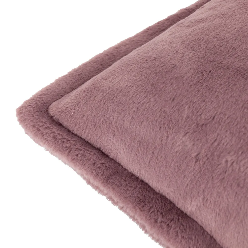 Kallu Faux Fur Cushion Mulberry