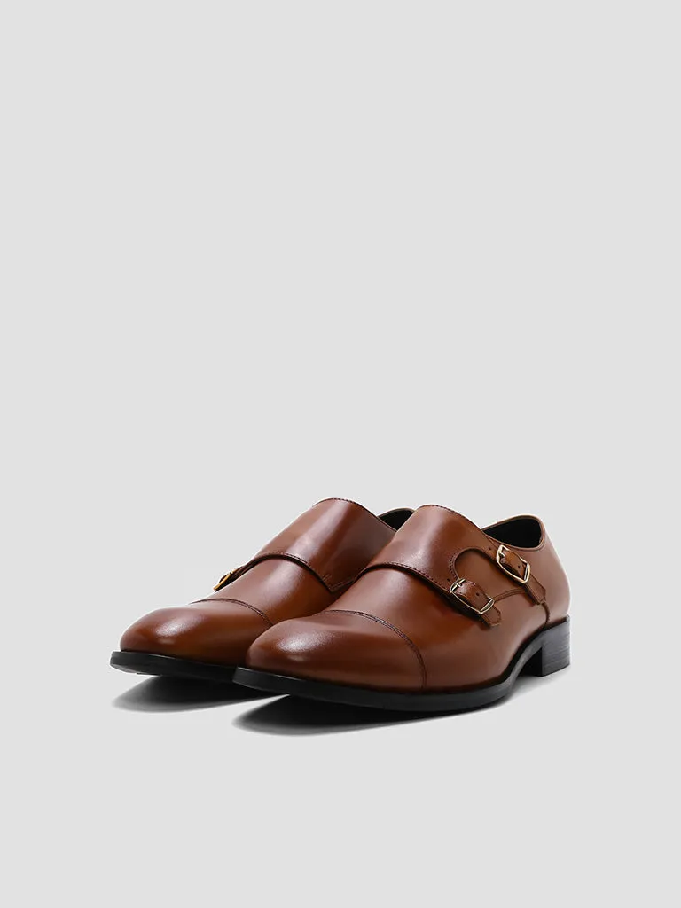 Kevin Cap Toe Double Monk Strap