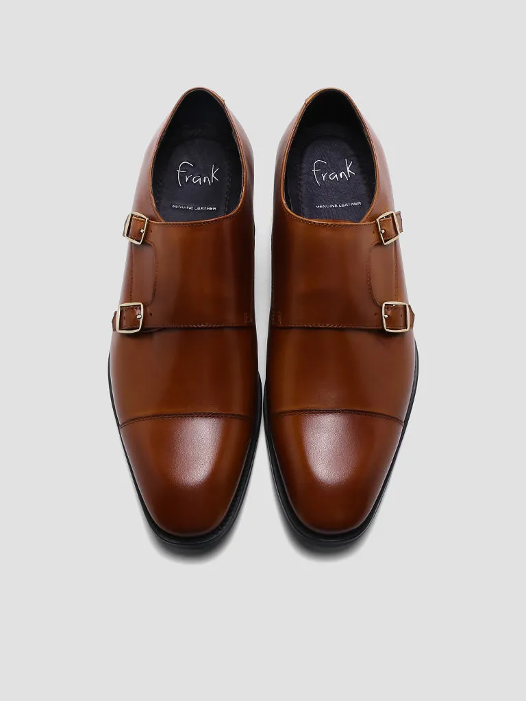 Kevin Cap Toe Double Monk Strap