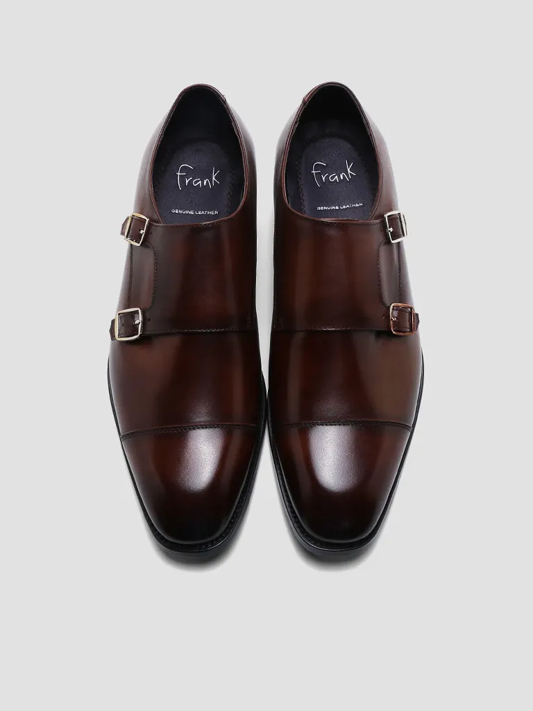 Kevin Cap Toe Double Monk Strap
